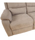 Diivan MIMI 2-kohaline elektriline recliner 153x93xH102cm, helehall