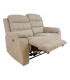 Diivan MIMI 2-kohaline elektriline recliner 153x93xH102cm, helehall