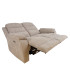 Diivan MIMI 2-kohaline elektriline recliner 153x93xH102cm, helehall