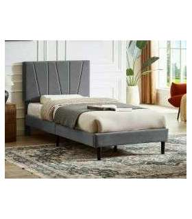 Voodi SAVANA velvet hall T192 90x200