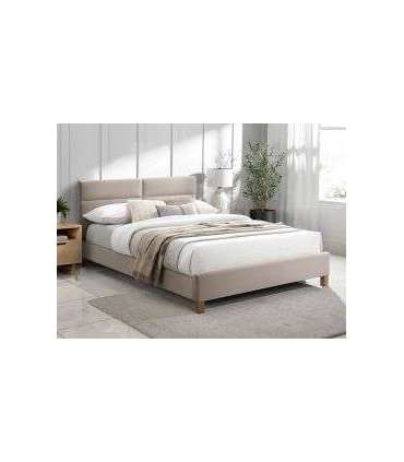 Voodi SIERRA velvet beež Bluvel 28 120x200