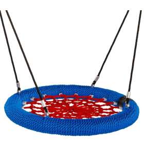 Swing Storks nest NEST-PRO, Ø 120 cm, blue-red