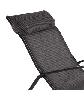 Kiik-lamamistool BOSTON 70x128xH85cm, hall