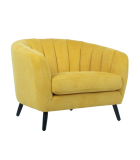 Tugitool MELODY 100x88xH76cm, kollane