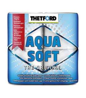 Soft, organic camping toilet paper - Thetford Aqua Soft 4 Pack