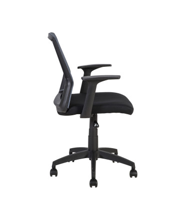 Рабочий стул ALPHA черный/серый