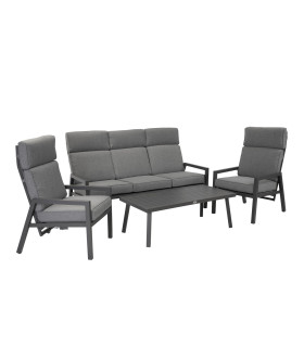 Комплект садовой мебели CASPER стол, диван, 2 стула