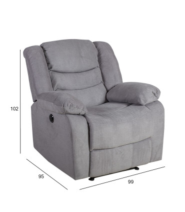 Tugitool CYRUS elektriline recliner 99x95xH102cm, hall