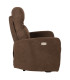 Tugitool recliner SAHARA pruun, 79x90xH102cm, vineer, metall