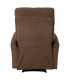 Tugitool recliner SAHARA pruun, 79x90xH102cm, vineer, metall