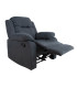 Кресло-реклайнер DIXON с ручным механизмом 99x95xH102см, темно-серый