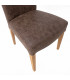 Обеденный стул COCO 64x47x100cм, коричневый PU