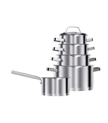 Kvaliteetne 10-osaline pottide komplekt SMILE MGK-11M