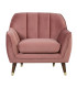 Кресло JOANNA 84x83xH80,5см, старый розовый бархат