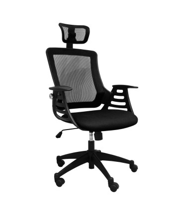 Töötool MERANO 64,5x49xH96-103cm, must