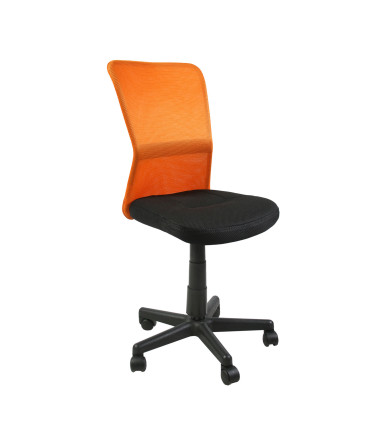 Рабочий стул BELICE черный/оранжевый
