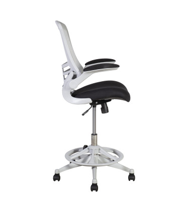 Kõrge töötool TRIBECCA 62,5x62xH109-128,5cm, hall