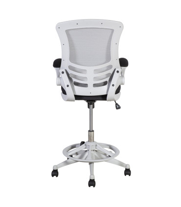 Kõrge töötool TRIBECCA 62,5x62xH109-128,5cm, hall