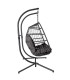 Подвесное кресло YOYO 2-местный 152x107xH198см, серый