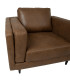 Кресло LISBON 110x92xH89см, коричневое