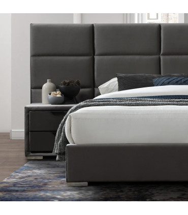 Voodi LEVANTER 160x200cm, ilma madratsita, hall