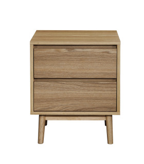 Öökapp BLOSSOM tamm, 46,5x46xH51,5cm, saarespooniga MDF, puit