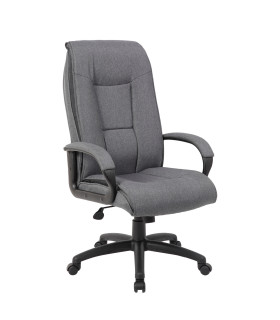 Töötool MASON, 68,5x76,5xH115,5-124,5cm, tumehall, kangas, plastik