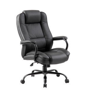 Töötool ELEGANT XXL, 79,5x82xH113-120cm, must