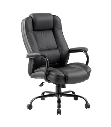 Töötool ELEGANT XXL, 79,5x82xH113-120cm, must