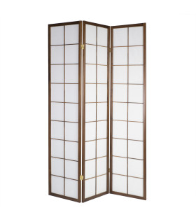 Vahesein ORIENTAL 3-paneeliga 132x2xH178,5cm, pähkel