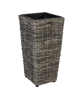 Lillepotiümbris WICKER 28x28xH60cm, hall