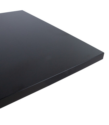 Lauaplaat ERGO 140x80cm, must