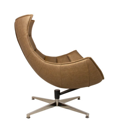 Кресло GRAND EXTRA 86x84xH96см, ткань золотисто-коричневого цвета