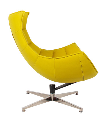 Кресло GRAND EXTRA 86x84xH96см, ткань горчично-желтого цвета