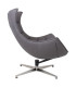 Кресло GRAND EXTRA 86x84xH96см, ткань серого цвета
