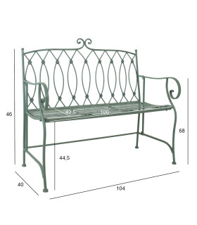 Tool MINT 40x51xH92cm, antiikroheline, sepistatud metall