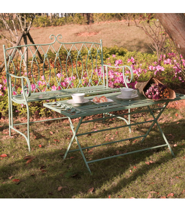 Pink MINT 104x55xH95,5cm, antiikroheline, sepistatud metall