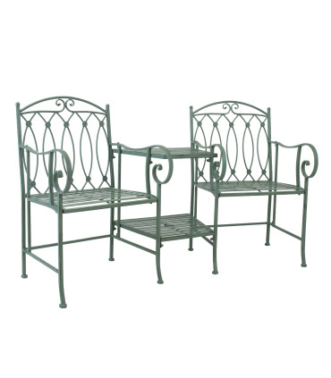 Pink MINT abilauaga 155x68,5x91,5cm, antiikroheline, sepistatud metall