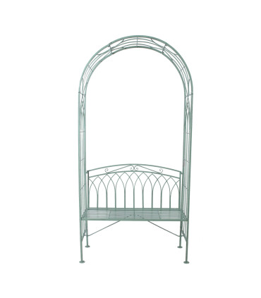 Pink MINT kaarega, antiikroheline, 103x48xH211cm, sepistatud metall