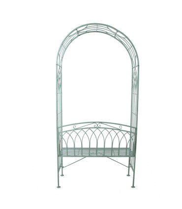 Pink MINT kaarega, antiikroheline, 103x48xH211cm, sepistatud metall