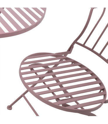 Tool ROSY 46x55xH95cm, roosa, sepistatud metall