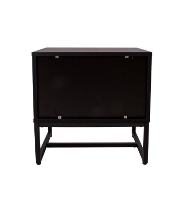 Öökapp AMSTERDAM 50x40xH50cm, tamm/must