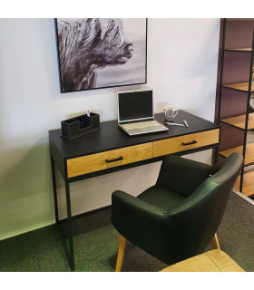 Письменный стол AMSTERDAM 120x50xH79см, черный