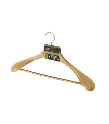 Вешалка для пиджака 45x16x6см, светлое дерево