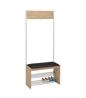 Полка для прихожей BENO светло-коричневая