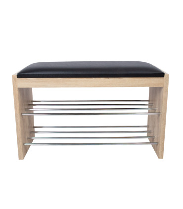 Jalatsiriiul-pink BENO 79,5x30xH50cm, hele tamm