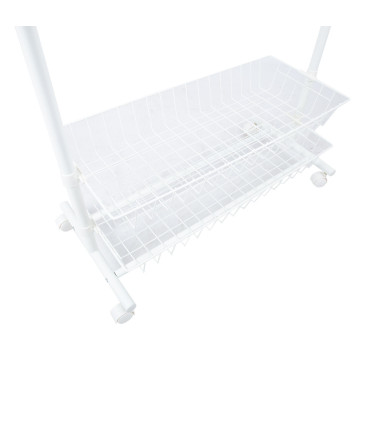 Stange BREN 80x36xH165cm valge, teras, puit