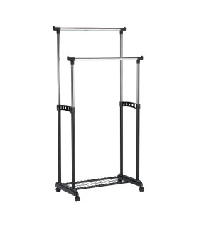 Stange FRY 83x43xH93,5-168cm, must/ kroom