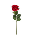 Искусственный цветок РОЗА 75см, красный