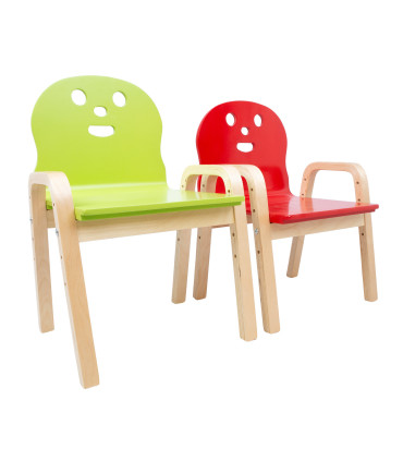 Lastetool HAPPY 39x36xH61cm, roheline